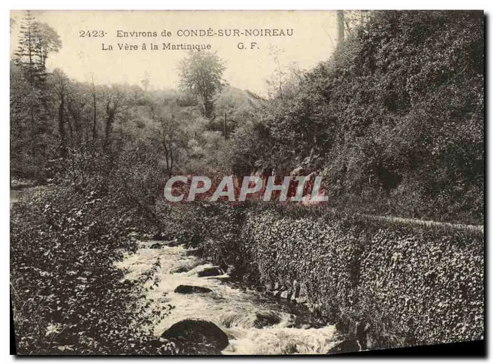 Um CONDÉ-SUR-NOIREAU — Die Vère bei der Martinique — G.F. Nr. 2423 - Vorderseite