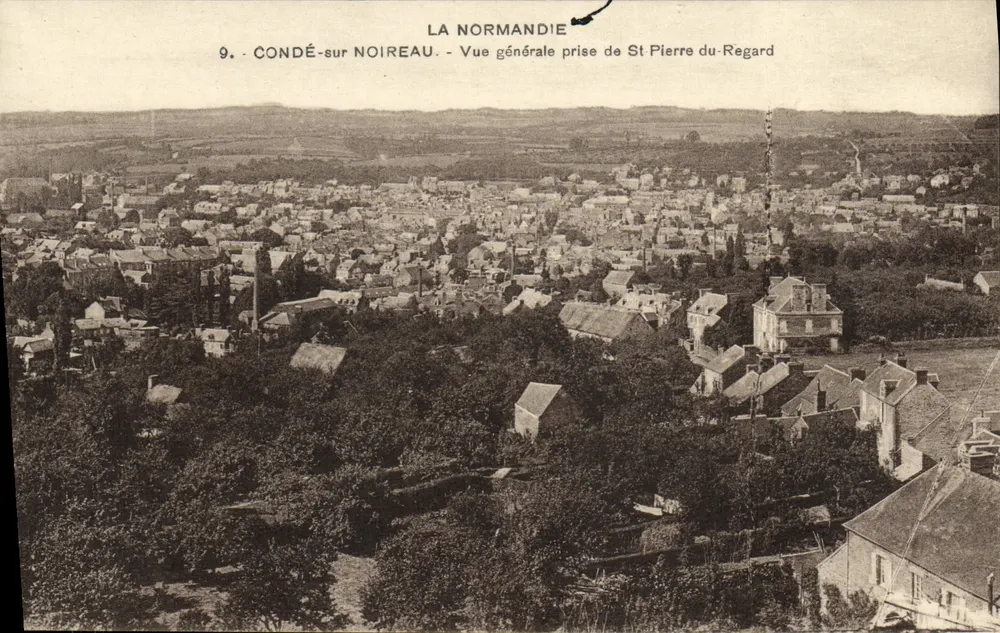 Condé-sur-Noireau — Allgemeiner Blick von Saint-Pierre-du-Regard — P. Levassore, Flers - Vorderseite