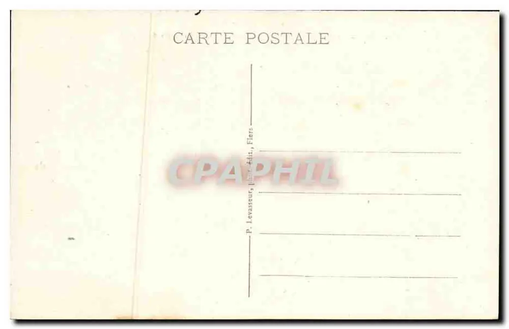 Condé-sur-Noireau — Allgemeiner Blick von Saint-Pierre-du-Regard — P. Levassore, Flers - Rückseite