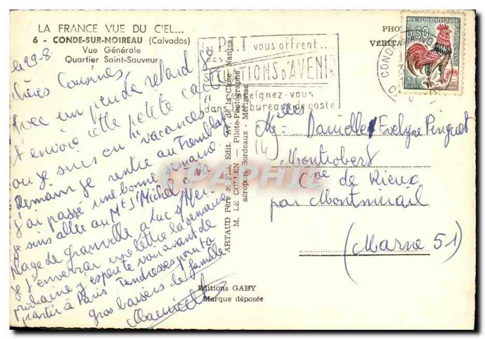 Conde-sur-Noireau — Viertel Saint-Sauveur — Gaby Editions - Rückseite