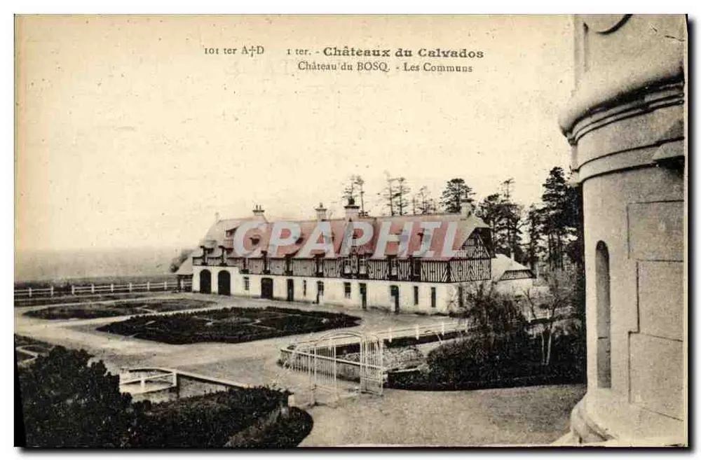 Schloss du Bosq — Les Communes — A. Duboas, Verlag (Calvados) - Vorderseite