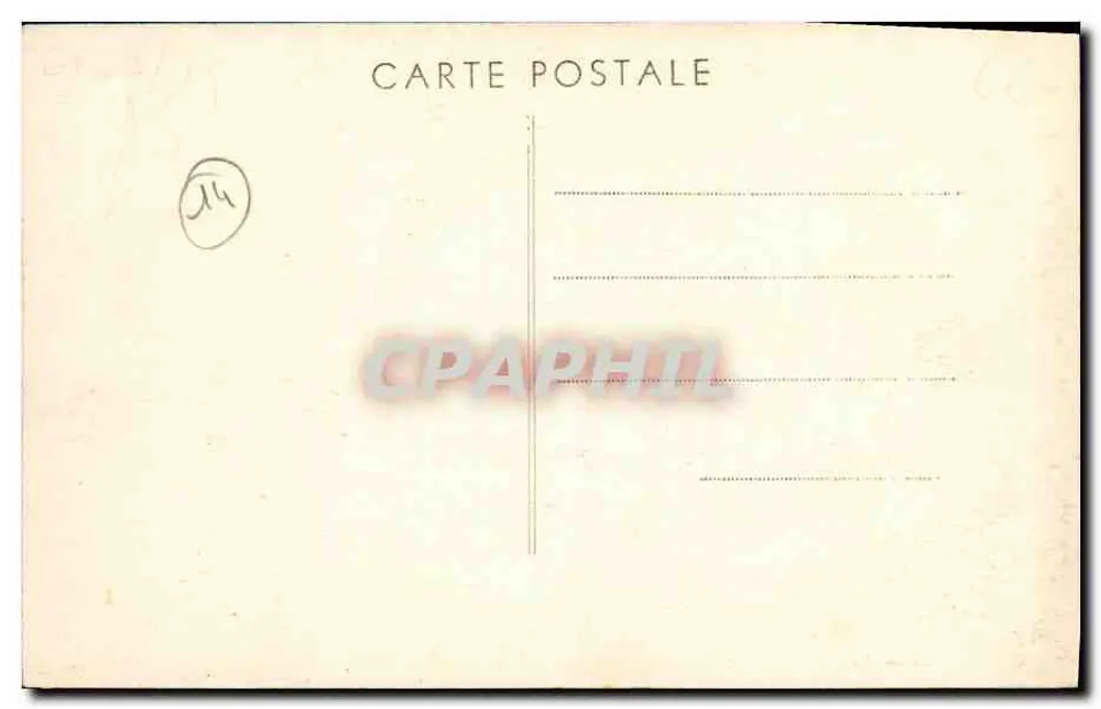 Colleville-Plage — Haus des Meeres - Schulkolonie — Photo Lesage - Rückseite