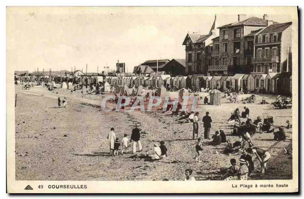 कोर्सेल्स — मैरी बाहर के समुद्र तट — ग्राफ्फिल - आगे