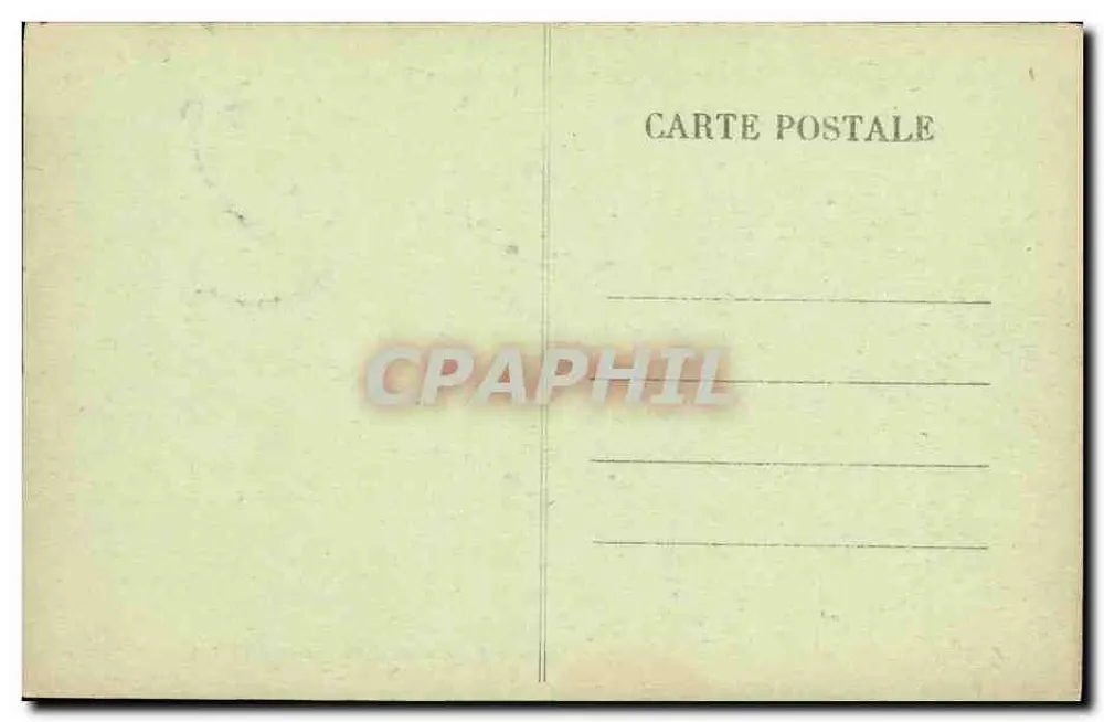 COURSEULLES-sur-MER (Calvados) — Praia com maré baixa — Edit. Vivier-Chaplain, Chasseneuil-d'Poitou - Verso