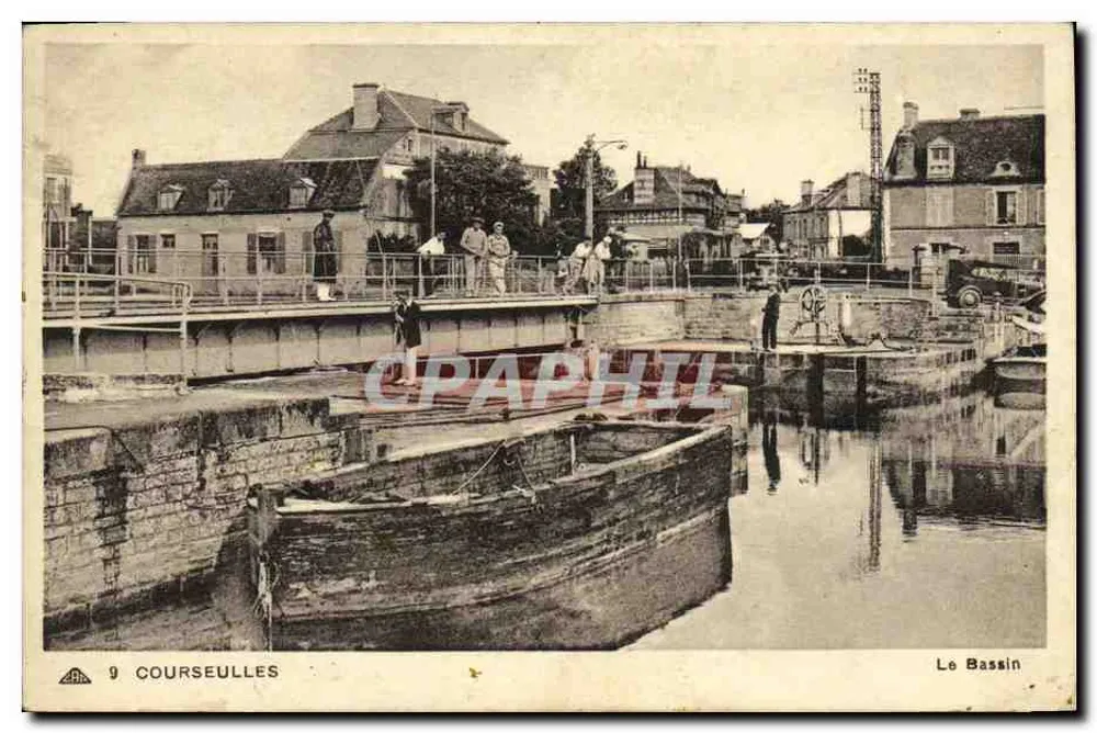 Courseulles-sur-Scie — Le Bassin — CH DES ARTS PHOTOGRAPHIQUES - Frente