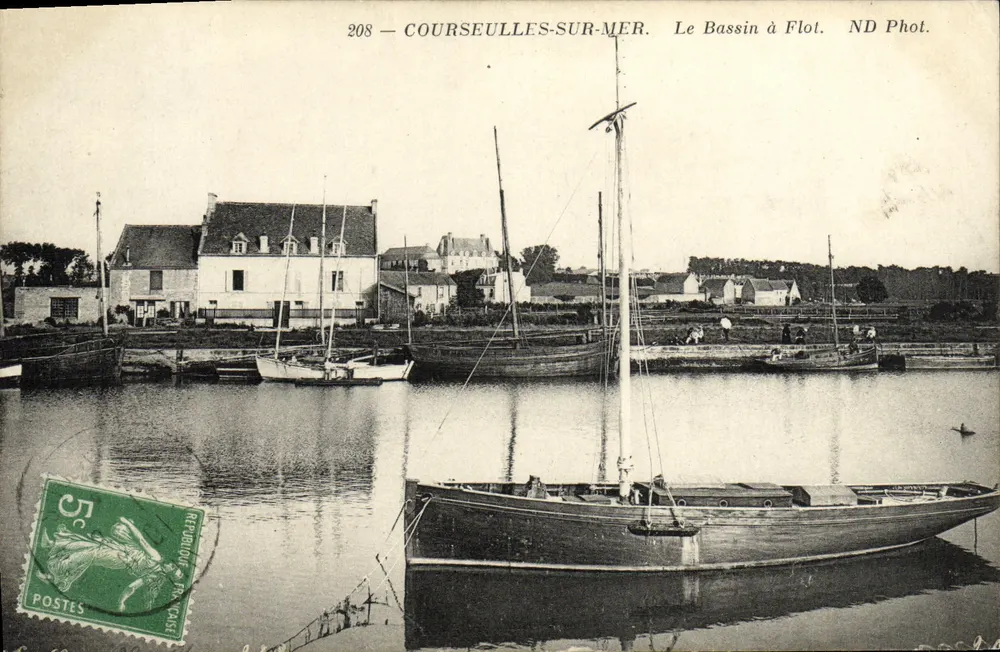 Courseulles-sur-Mer — Der Flottentrog — ND Fotografie n°208 - Vorderseite