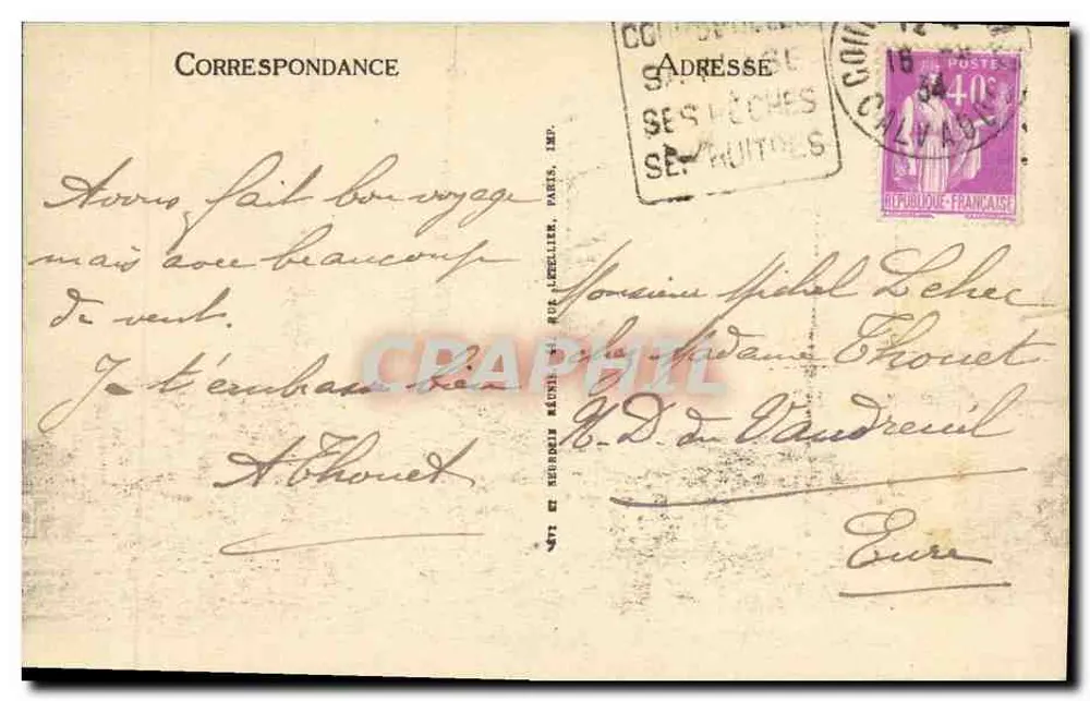 COURSEULLES-SUR-MER — Le Quai Est — éditeur ND, n° 26 - Rückseite