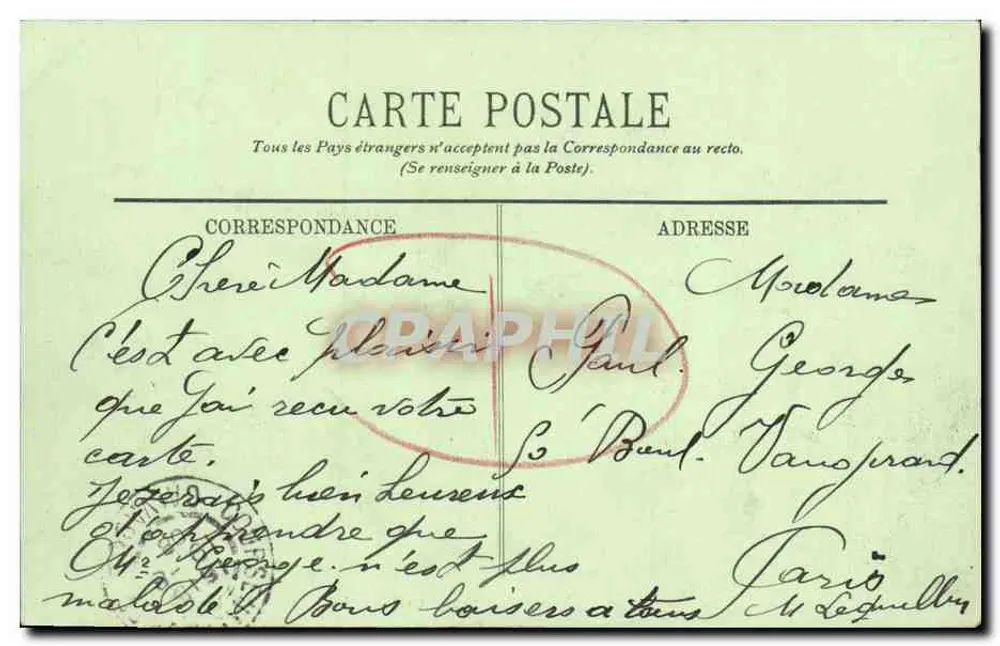 COURSEULLES — As Margens da Seulles na Percherie — LL. — n°57 - Verso