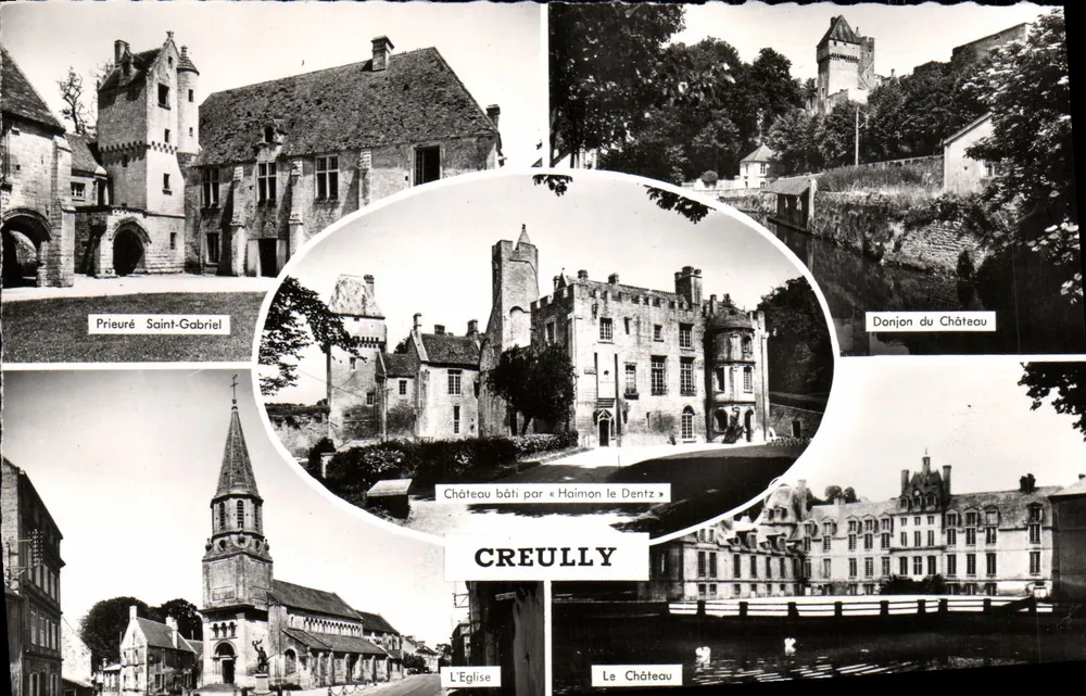 Creully — Castello, chiesa, priorato — Edizioni ARTAUD père et fils, Nantes - Recto