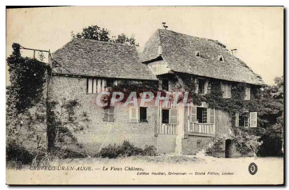 Crèveceœur-en-Auge — Das Alte Schloss — Edition Heudier, Crèveceœur - Vorderseite