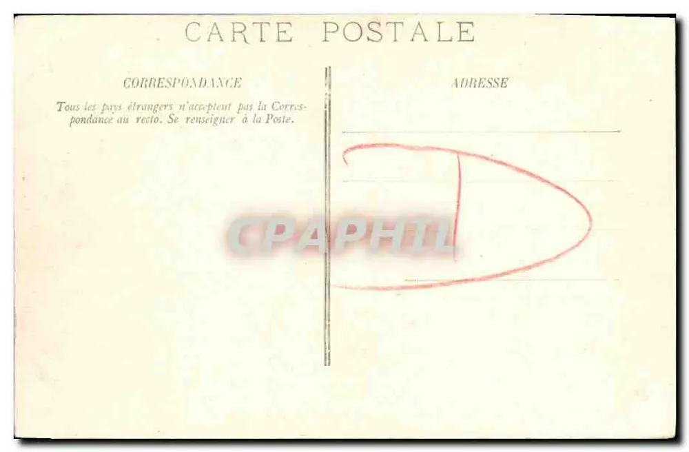 Um Trouville — Die Kirche von Cricquebœuf — I.L. - Rückseite