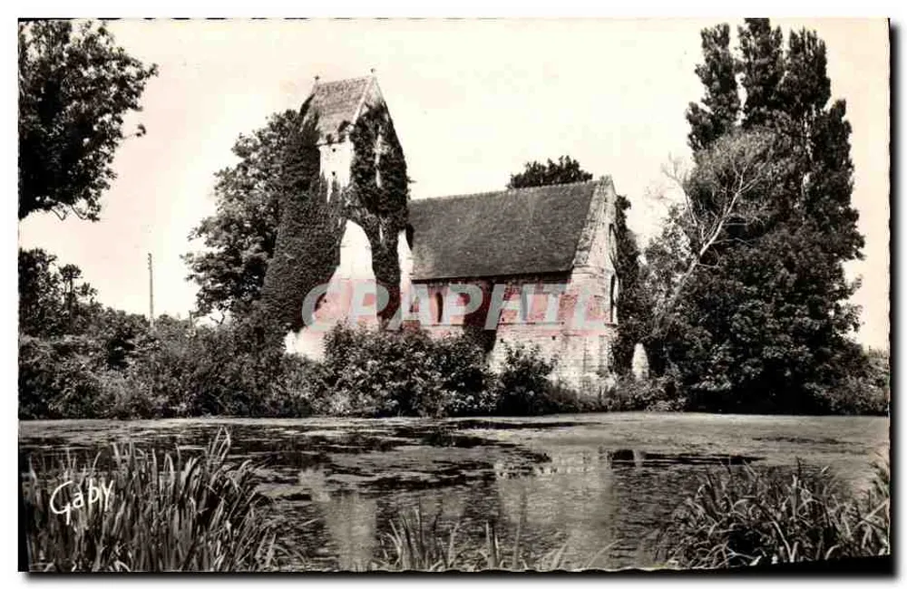 Iglesia de los Lierres (Cricquebœuf, Calvados) — siglo XIX — Ediciones Gaby, Nantes - Anverso