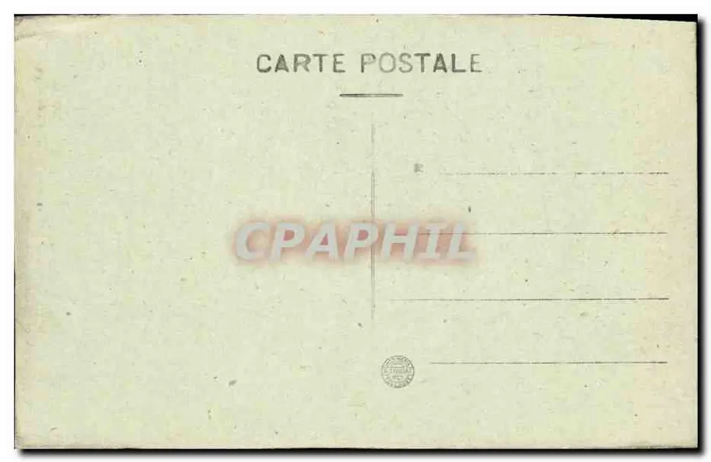 Cricqueville en Auge — Das Schloss — C. Lepiery, Verleger-Drucker Dozulé (Calvados) - Rückseite