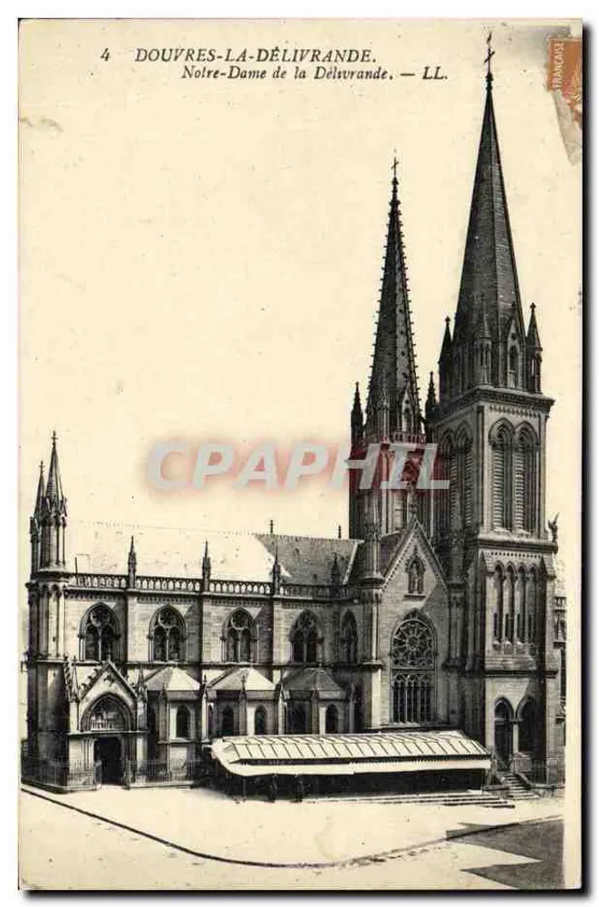 Douvres-la-Délivrande — Notre-Dame de la Délivrande — Verlag Lévy & Meudon, n°4 - Vorderseite