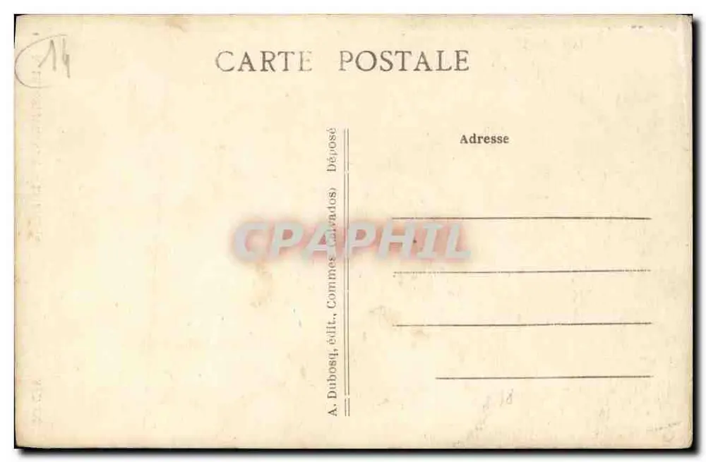La Délivrande — A Basílica — A+D 255 - Verso