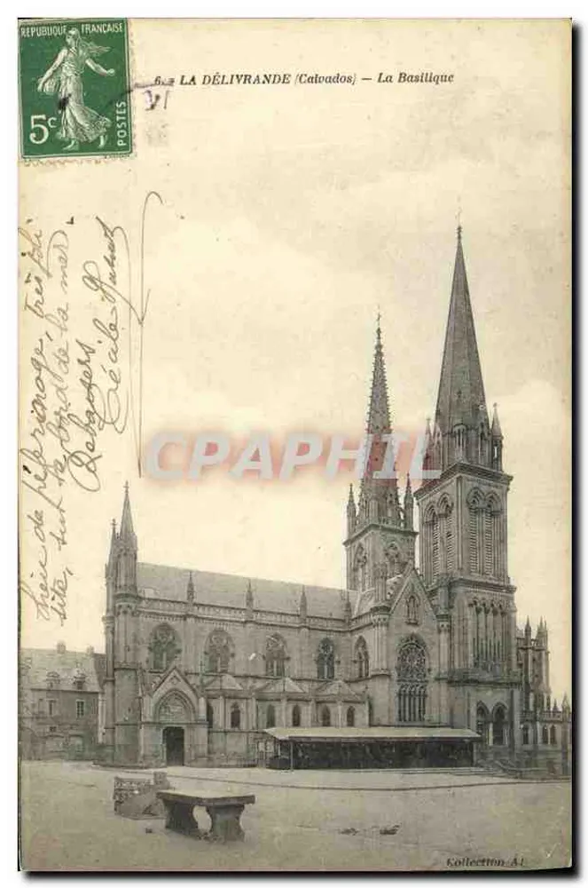 La Délivrande (Calvados) — La Basilique — Éditeur inconnu, n° 6 - Frente