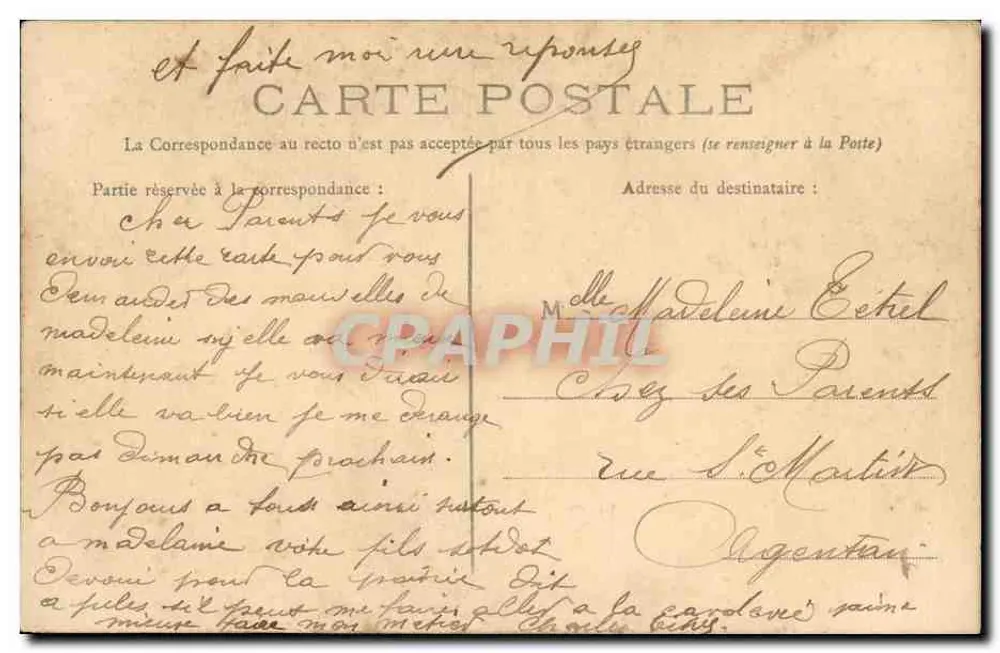 Douvres-la-Delivrande — A Capela — L. D. - Verso