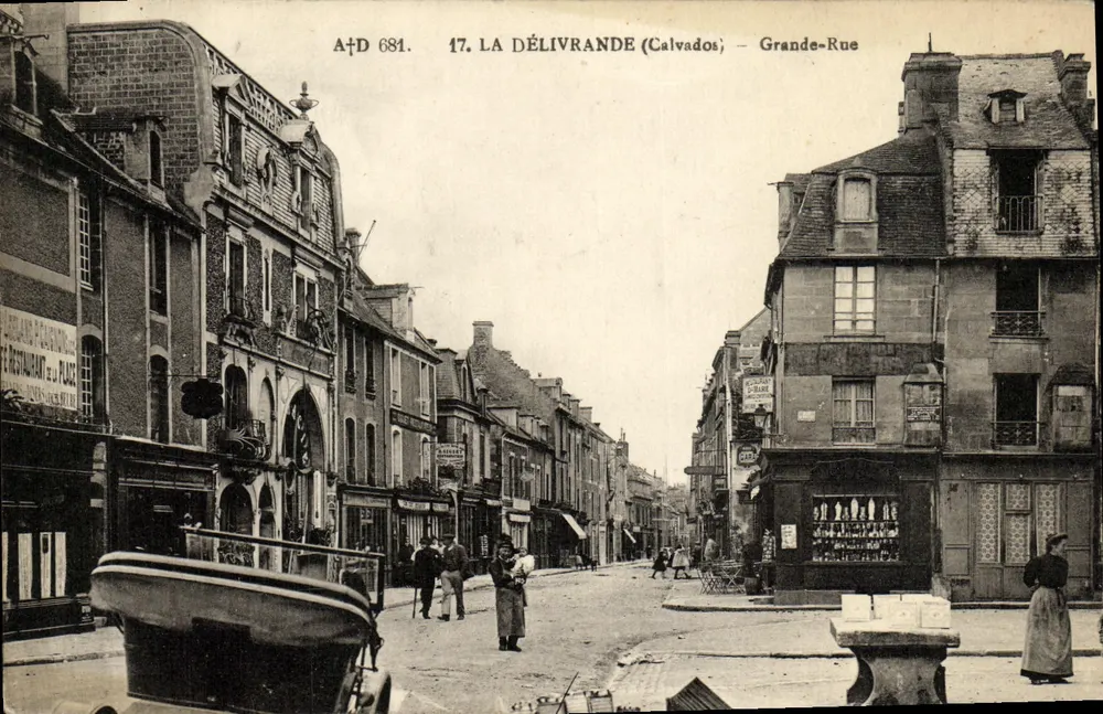 La Délivrande (Calvados) — Grande-Rue — A.D. 681 - Awers