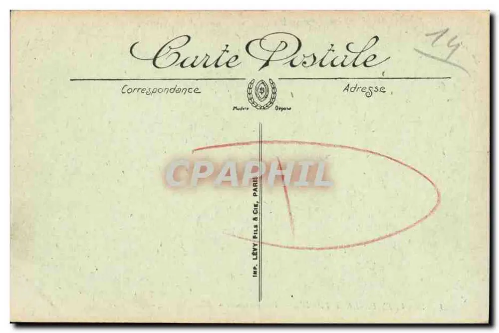 Douvres-la-Délivrande — Vista geral — LL. - Verso