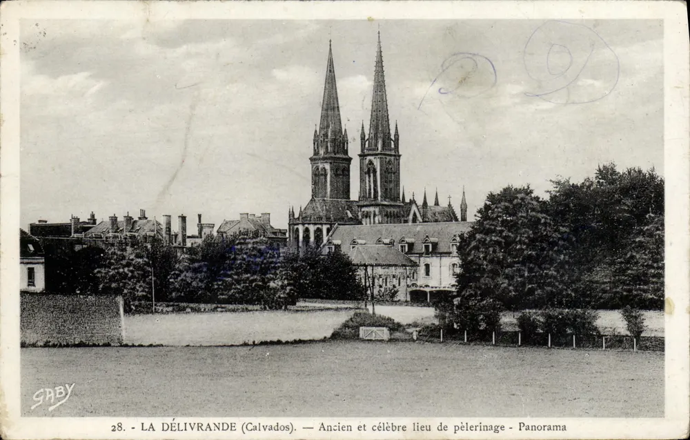 Der Befreier (Calvados) — Alter und berühmter Pilgerort — Panorama — SRBY 28 - Vorderseite