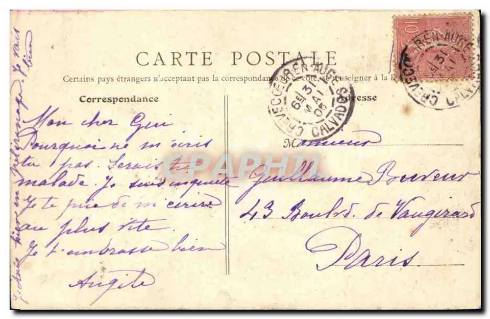 La Délivrande (Calvados) - Abside Notre-Dame — B. F., PARIS - Rewers