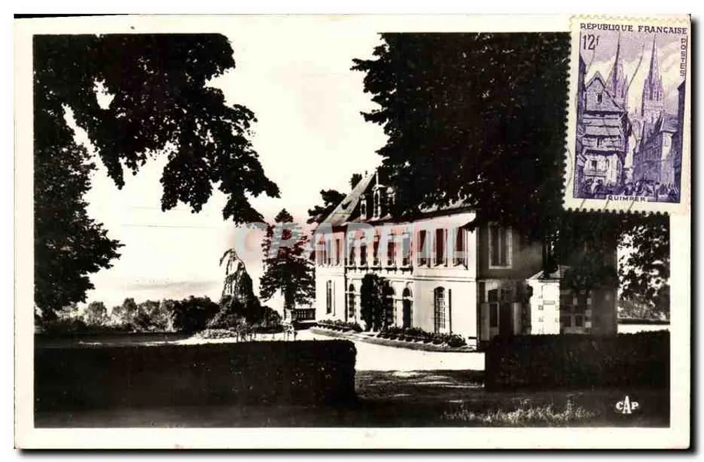 Castelo de Quimper — vista geral — C.A.P. (nº13) - Frente