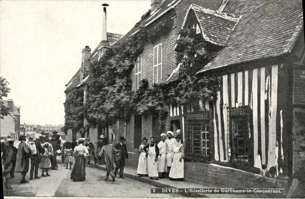 Dives - Het Hotel van Willem de Veroveraar — uitgever L.V. & Cie, n°2 - Voorkant