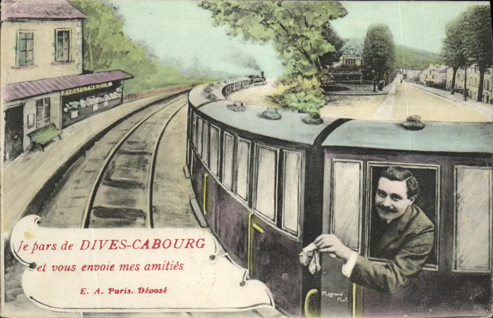 Dives-Cabourg — Tramway — Plegrean Paris - Vorderseite