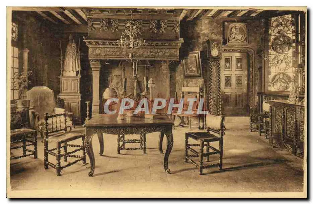 Saal der Jungfrau — Reich verziertes Innere — M. C. photo, Dives - Vorderseite