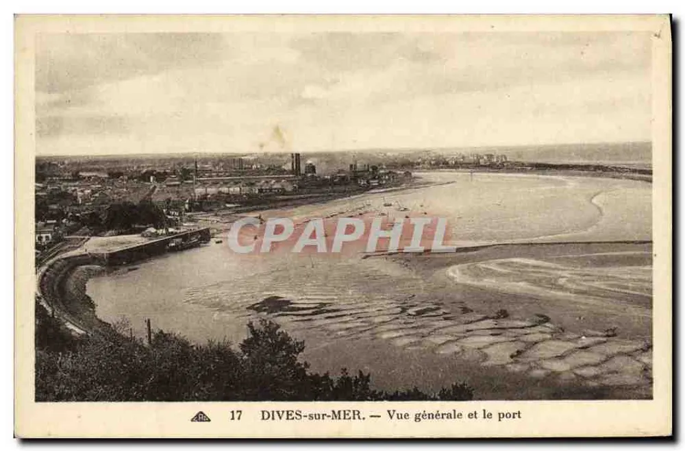 Dives-sur-Mer — Allgemeiner Blick und der Hafen — CI* DES ARTS PHOTOGRAPHIQUES - STRASBOURG-SCHILTIGHEIM - Vorderseite