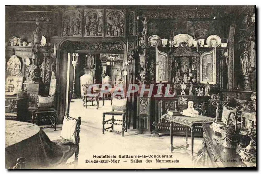 Hostellerie Guillaume-le-Conquérant — Salles des Marmoussets — Dives-sur-Mer - Vorderseite