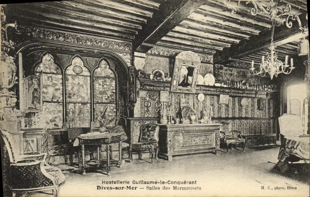 Salle des Marmoussets — Hostellerie Guillaume-le-Conquérant — Dives-sur-Mer - Vorderseite