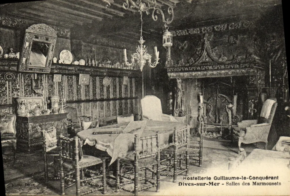 Salle des Marmousets — Hostellerie Guillaume-le-Conquérant — Dives-sur-Mer - Vorderseite