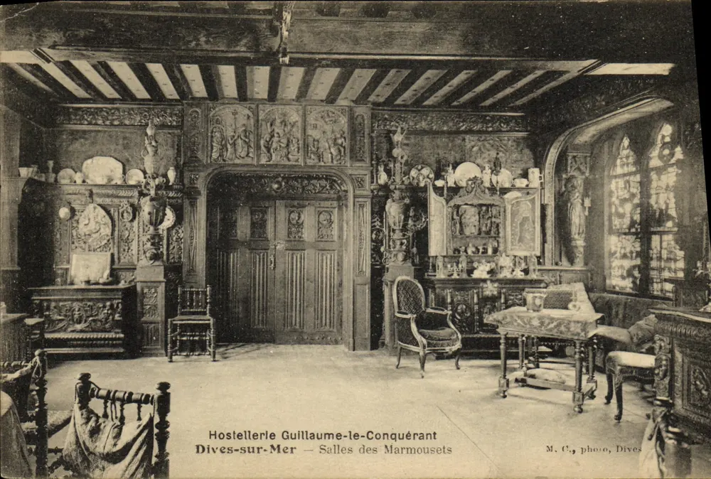 Salle des Marmoussets — Hostellerie Guillaume-le-Conquérant — Dives-sur-Mer - Vorderseite