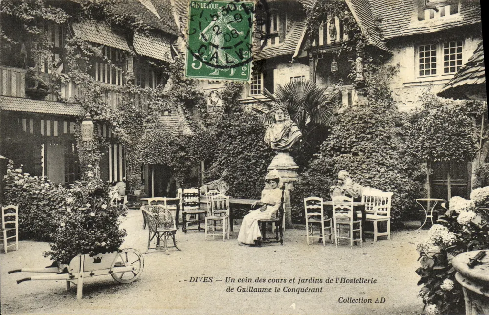 Dives — Ein Stück der Gärten und Hofe der Hostellerie von Wilhelm dem Eroberer — Sammlung AD - Vorderseite