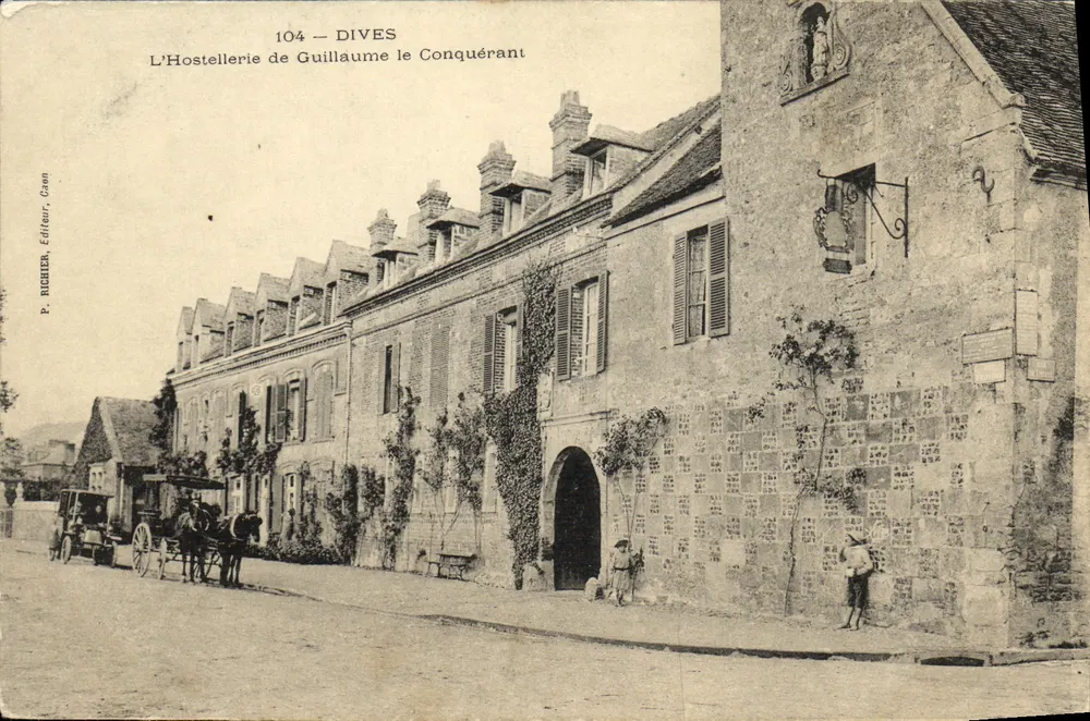 Dives — Die Hostellerie von Wilhelm dem Eroberer — P. RICHIER, Verleger, Caen - Vorderseite