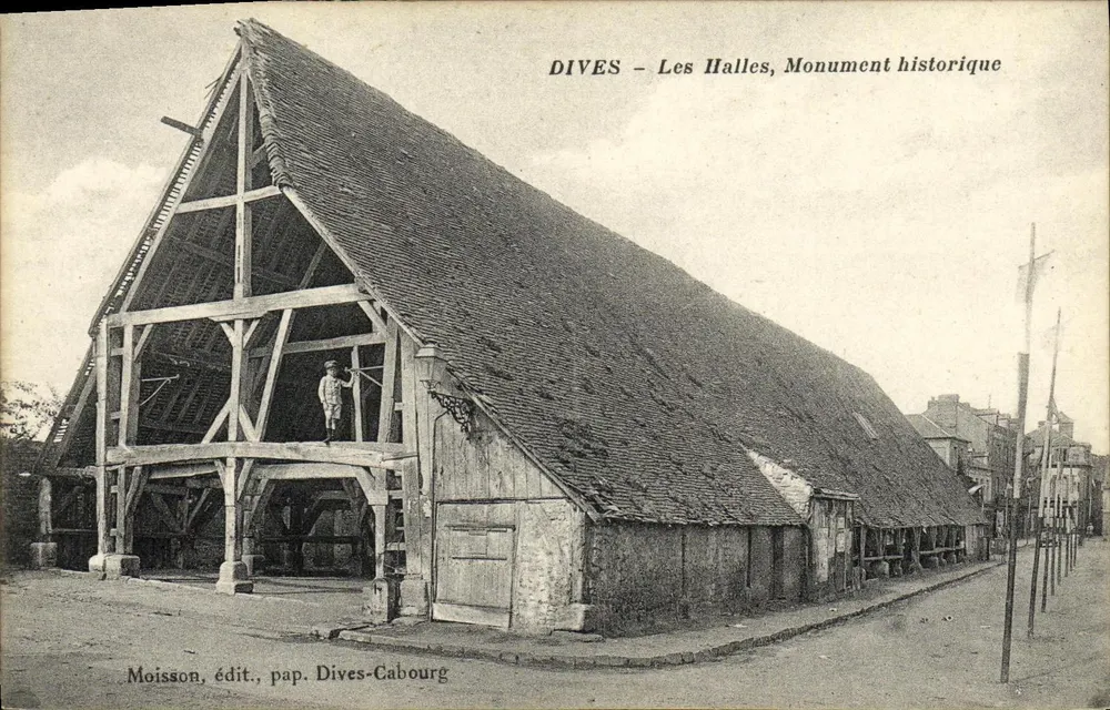 Dives - Les Halles, Historisches Denkmal — Moisson, Verlag Dives-Cabourg - Vorderseite