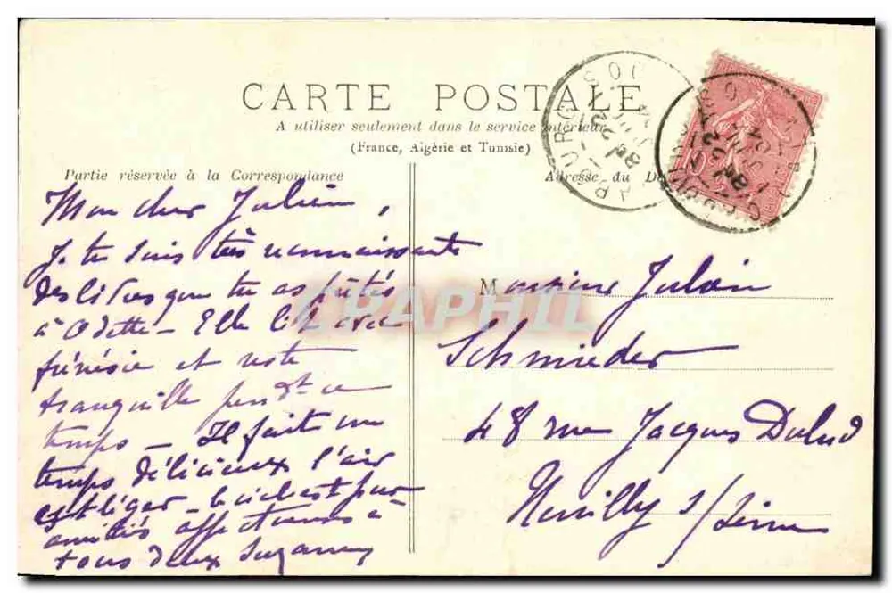 Dives-sur-Mer — Villa Normanda — L. D. - Verso