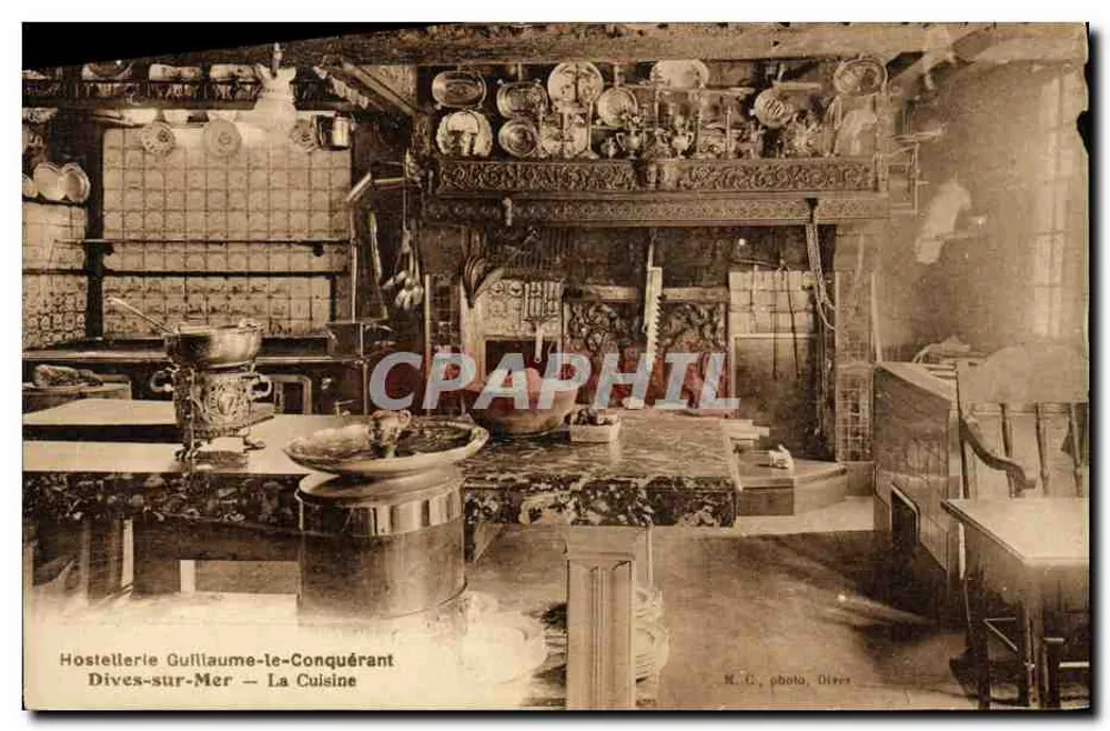 Hostellerie Guillaume-le-Conquérant — Dives-sur-Mer — Die Küche - Vorderseite
