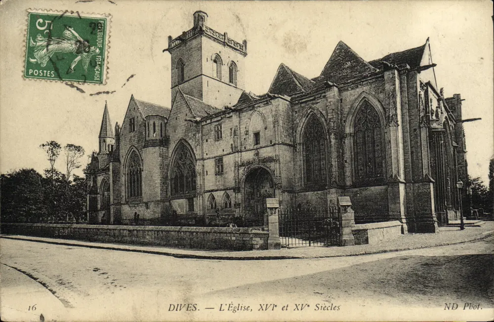 Dives — A Igreja, Séculos XVII e XVIII — ND Phot. - Frente