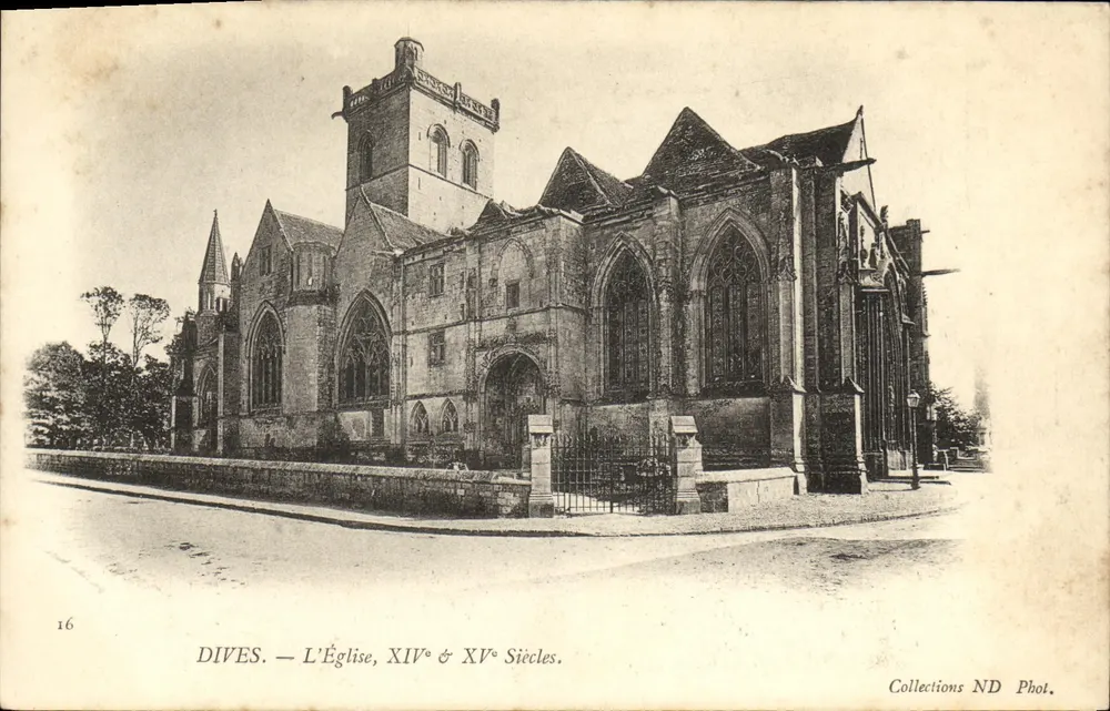 Dives — L'Église, XIVe & XVe Siècles — Collections ND Phot. - Frente