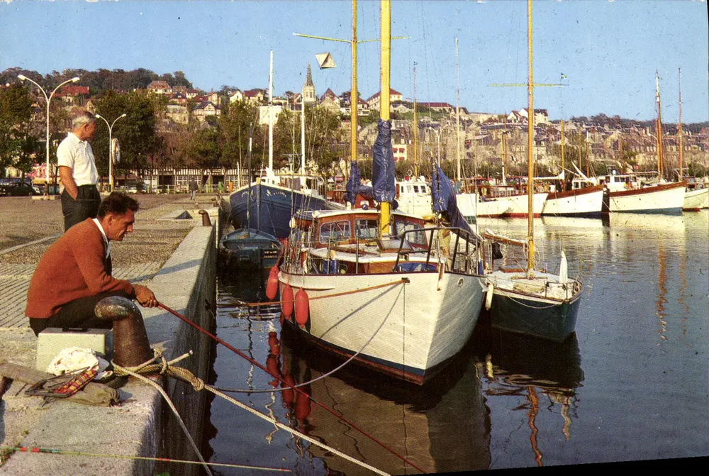 Der Yacht-Hafen — Deauville - Trouville — Éditions Jean-Jaurès - Vorderseite