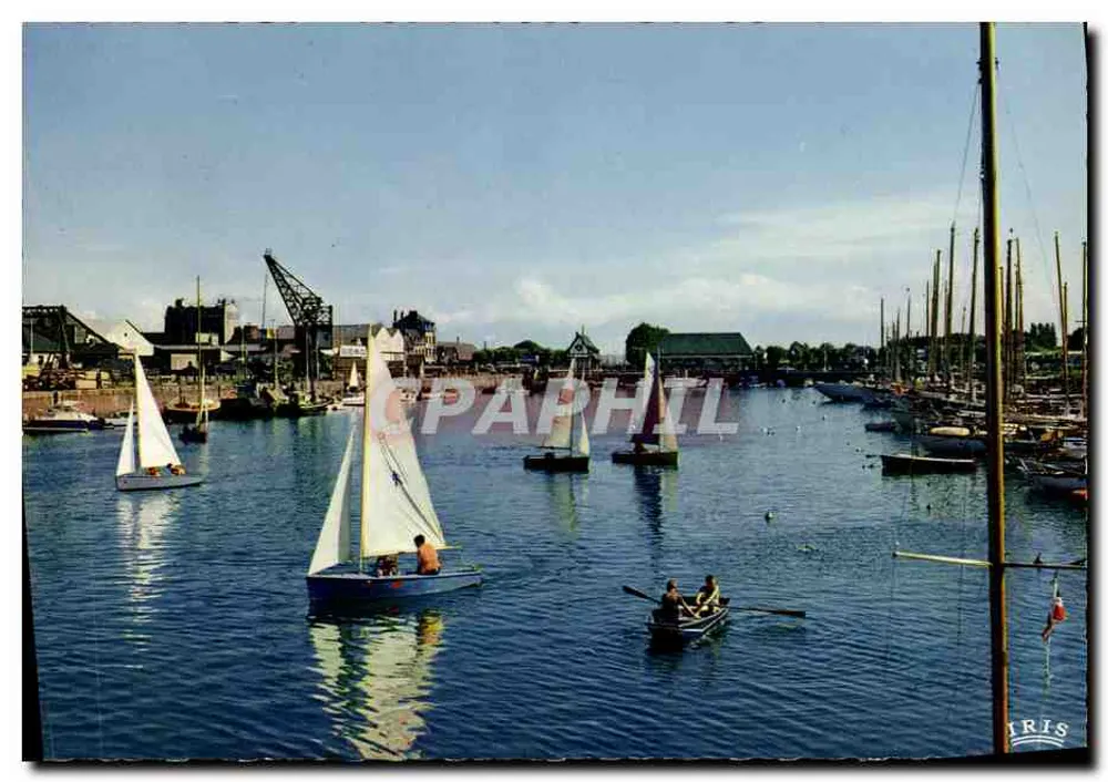 Deauville - Trouville — Der Yacht-Hafen — Verlag LUMICAP - Vorderseite