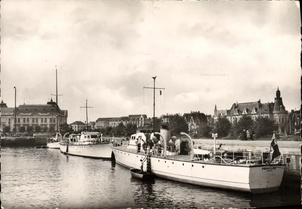 Deauville - Ansicht des Yachthafens — Photo Véritable JEM - Vorderseite
