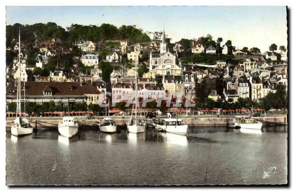 Deauville — Der Yacht-Seebecken — n° 4450 - Vorderseite