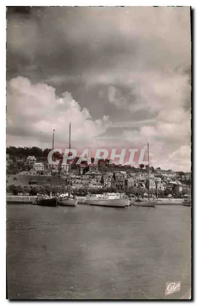 Deauville - Trouville — Der Yachthafen — Réal-Photo, 14, rue Leduc, Paris-15e - Vorderseite