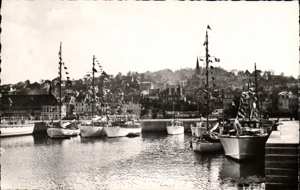 Yachthafen und allgemeiner Blick — Deauville (Calvados) — Edition GALF, Paris - Vorderseite