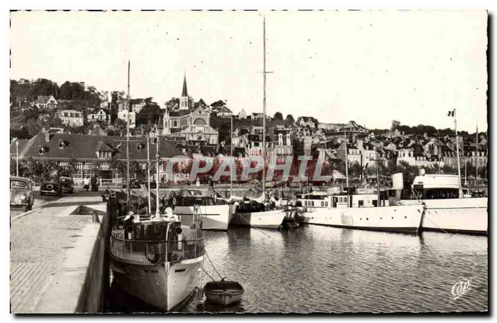 Deauville-Trouville — Der Yacht-See — Réal-Photo - Vorderseite