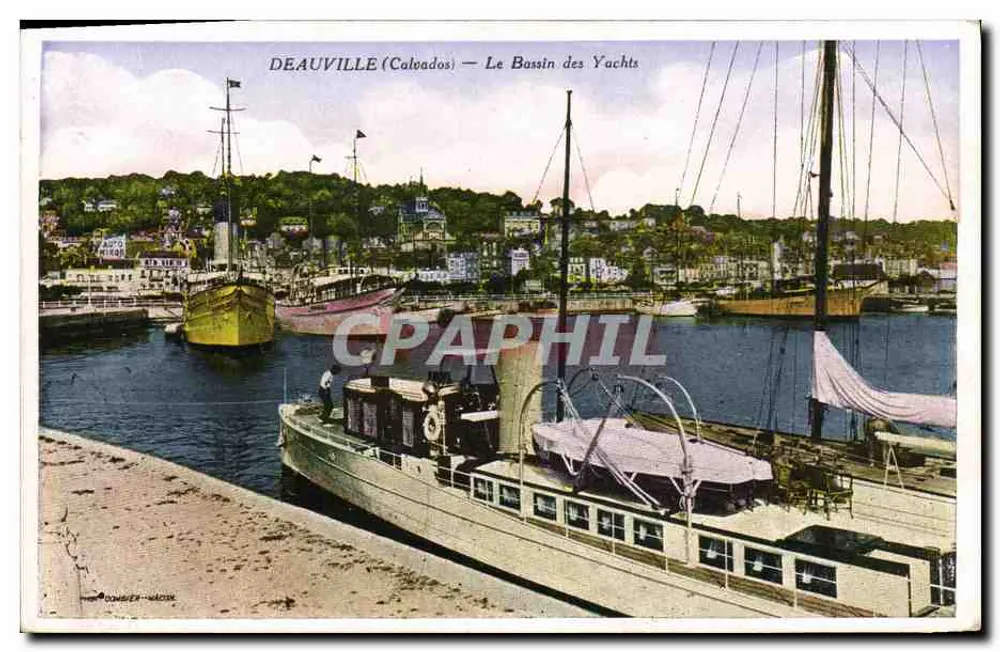 Deauville (Caleados) — Der Yacht-Hafen — Verlag Caleados - Vorderseite
