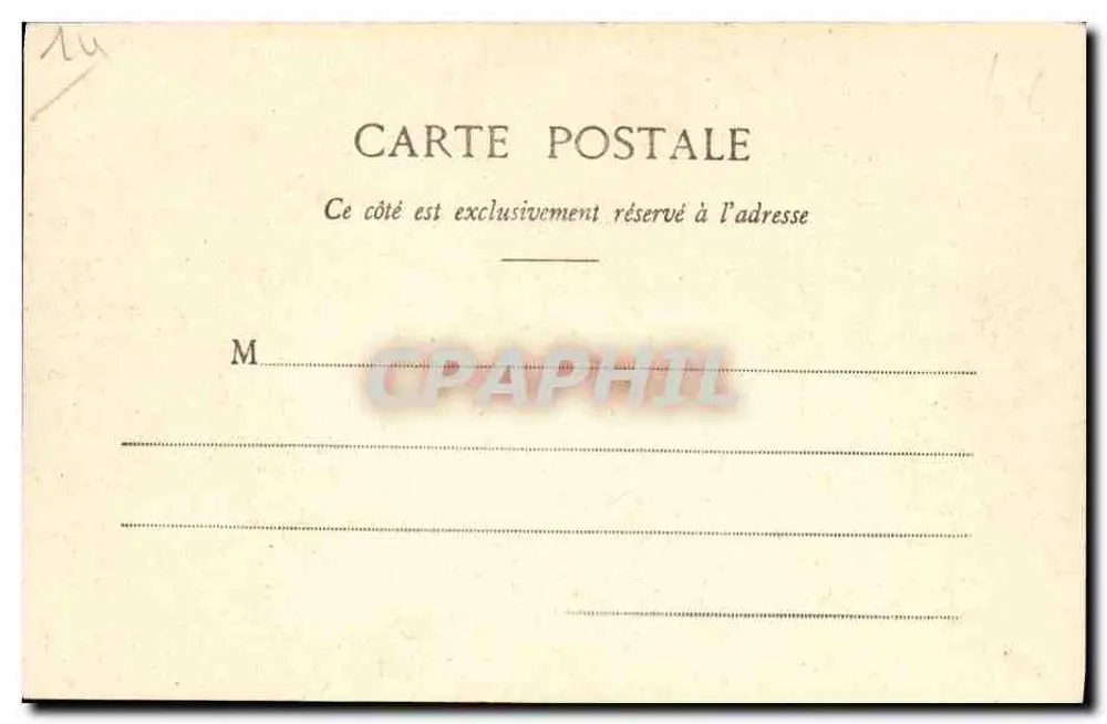 Deauville-sur-Mer — Yachten im Vorhafen — C. S. n°25 - Rückseite